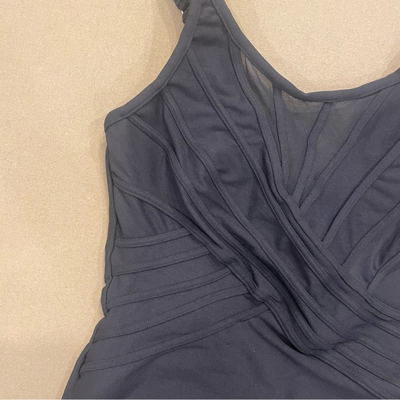 Miraclesuit High Neck Black Slimming One Piece Swimsuit Size 12 - Picture 2 of 12